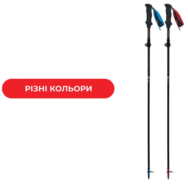Трекинговая палка Naturehike ST07 NH18D010-Z, 99-115 см, бордовая