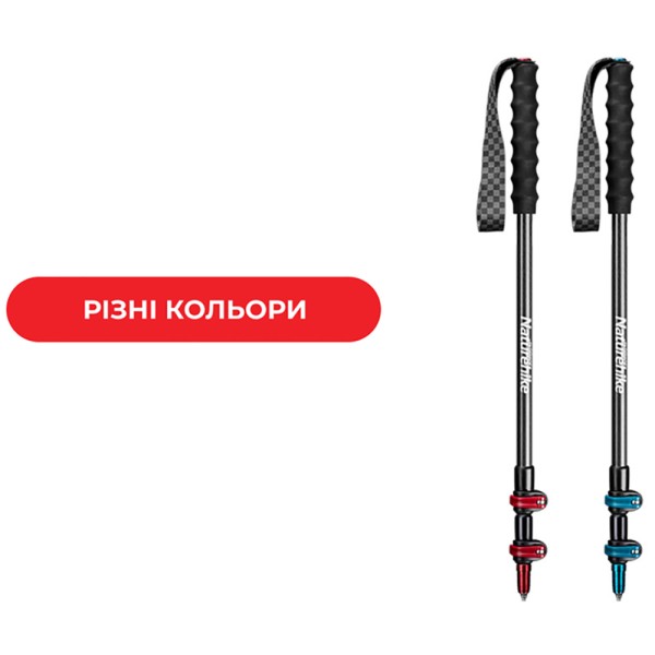 Трекинговая палка Naturehike ST10 NH19S010-T, 120 см, голубая