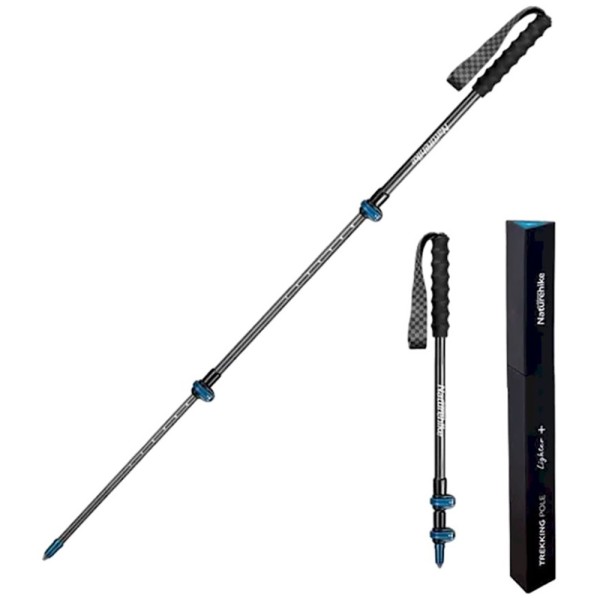 Трекинговая палка Naturehike ST10 NH19S010-T, 130 см, голубая