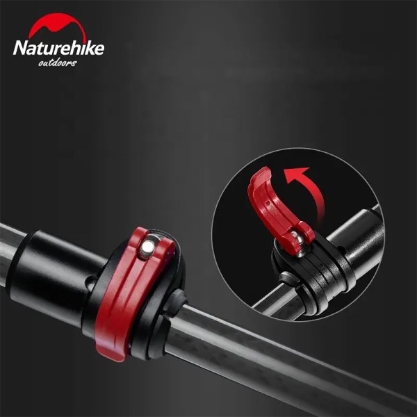 Трекинговая палка Naturehike ST10 NH19S010-T, 130 см, голубая