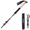 Трекинговые палки Naturehike NH20DS003, 135 см, черный/красный, 2 шт