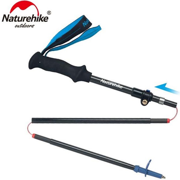 Трекинговая палка Naturehike ST07 NH18D010-Z, 115-135 см, голубая