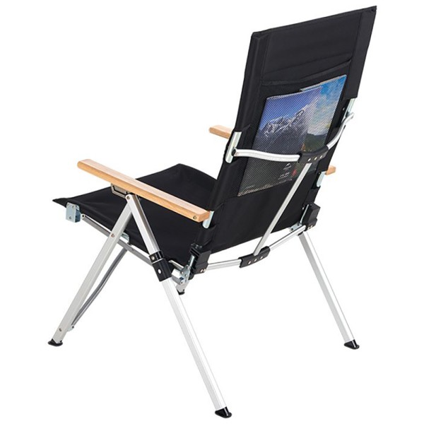 Кресло складное Naturehike NH17T003-Y, алюминий, черный