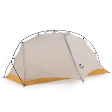 Намет надлегкий одномісний Naturehike NH21ZP003, сіро-жовтий