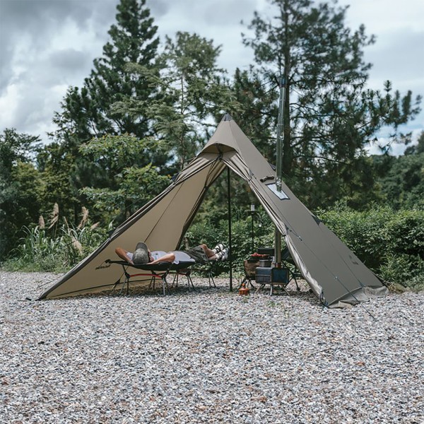 Палатка пирамидка Naturehike CNK2300ZP025, коричневая