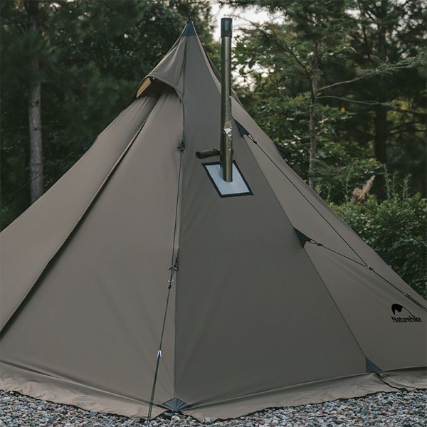 Палатка пирамидка Naturehike CNK2300ZP025, коричневая