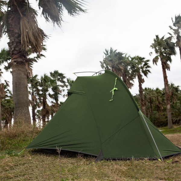 Палатка двухместная Naturehike Tagar NH17T180-J, темная зеленая