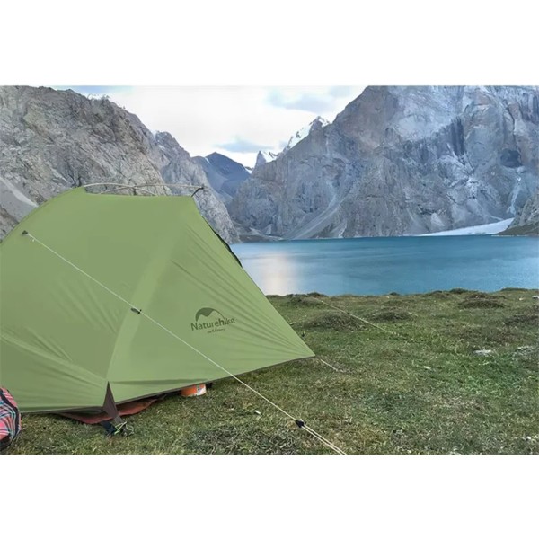 Палатка двухместная Naturehike Tagar NH17T180-J, темная зеленая