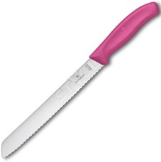 Нож для хлеба Victorinox SwissClassic, 6.8636.21L5B, серрейтор, 21 cм, блистер