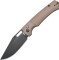 Нож Artisan Revel Black Blade AR-RPM9 FRN brown