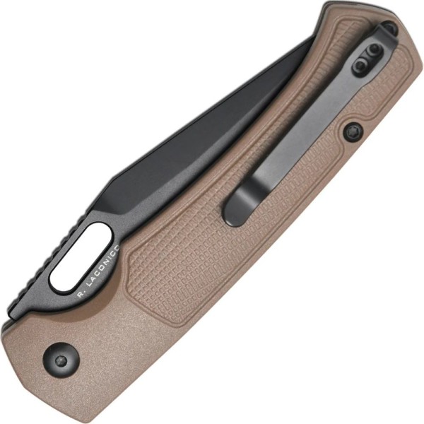 Нож Artisan Revel Black Blade AR-RPM9 FRN brown