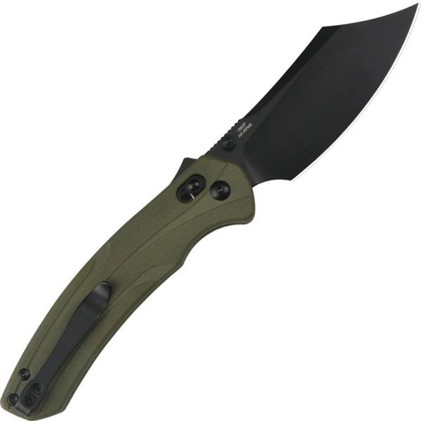 Нож Artisan Simoon Black Blade AR-RPM9 G10 green