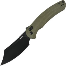 Ніж Artisan Simoon Black Blade AR-RPM9 G10 green
