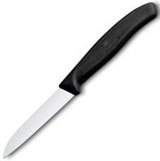 Нож для чистки овощей и фруктов Victorinox SwissClassic 6.7403, 8 см, черный