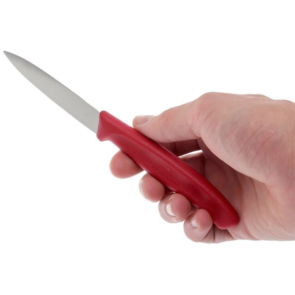 Кухонный нож Victorinox SwissClassic Paring 6.7601, 8 см, красный