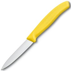 Кухонный нож Victorinox SwissClassic Paring 6.7606.L118, 8 см, желтый