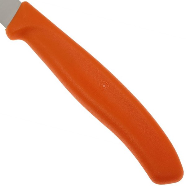 Кухонный нож Victorinox SwissClassic Paring 6.7606.L119, 8 см, оранжевый