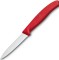 Кухонный нож Victorinox SwissClassic Paring 6.7631, серрейтор, 8 см, красный
