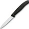Кухонный нож Victorinox SwissClassic Paring 6.7633, серрейтор, 8 см, черный