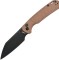 Ніж CJRB Pyrite-Light Black Blade AR-SFII FRN brown