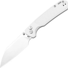 Нож CJRB Pyrite-Light S90V FRN light gray