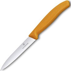 Ніж кухонний Victorinox Swiss Classic Paring 6.7736.L9, 10 см, помаранчевий