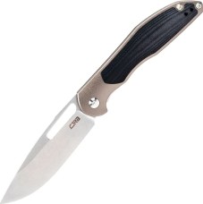 Нож CJRB Droma AR-RPM9 Auminum+G10 champagne