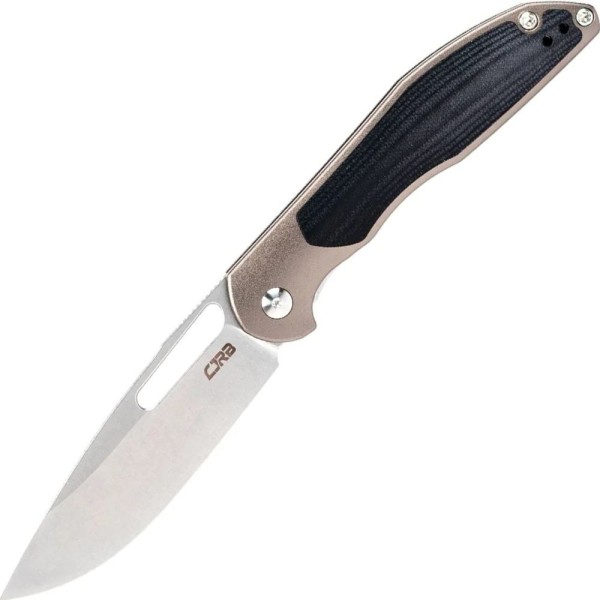 Нож CJRB Droma AR-RPM9 Auminum+G10 champagne