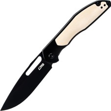 Нож CJRB Droma Black Blade AR-RPM9 Auminum+G10 black