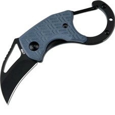 Нож CJRB Anansi Black Blade AR-RPM9 G10 blue