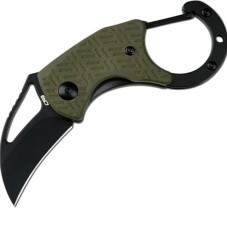 Нож CJRB Anansi Black Blade AR-RPM9 G10 green