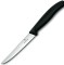 Нож для стейка Victorinox SwissClassic Steak 6.7233.20, серрейтор, 11 см, черный