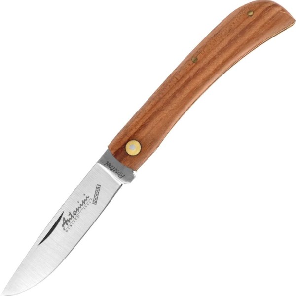 Нож Antonini Pocket Maniaghese cm.16 420 stainless steel brown