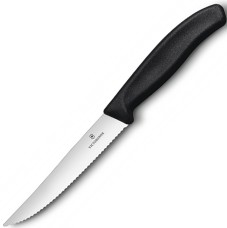 Нож для стейка Victorinox SwissClassic Steak 6.7933.12, серрейтор, 12 см, черный