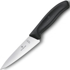 Ніж кухонний Victorinox SwissClassic Kitchen 6.8003.15G, 15 см, чорний, подарункова упаковка