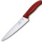 Кухонный нож Victorinox SwissClassic Carving 6.8001.19B, 19 см, красный, блистер