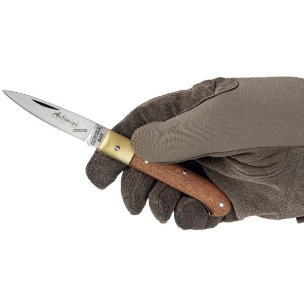 Нож Antonini Pocket Caltagirone, cm.16 420 stainless steel brown