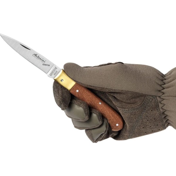 Нож Antonini Pocket Caltagirone, cm.18 420 stainless steel brown
