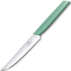 Ніж для стейку Victorinox Swiss Modern Steak 6.9006.1241, 12 см, м`ятний