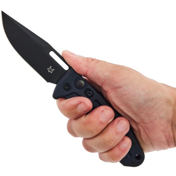 Нож Fox Smarty Black Blade aluminium black
