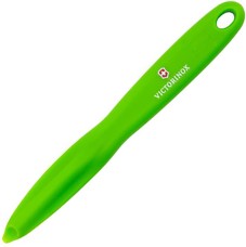 Овочечистка універсальна Victorinox, 7.6075,4, серрейторна двостороння РК, зелена
