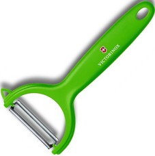Овочечистка Victorinox 7.6079.4 для томатів і ківі, серрейторна РК, зелена