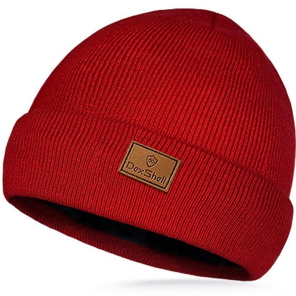 Шапка водонепроницаемая Dexshell DH30509, onesize (56-58 см), красная