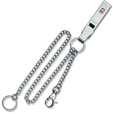 Карабін поясний з двома ланцюжками Victorinox, 4.1860