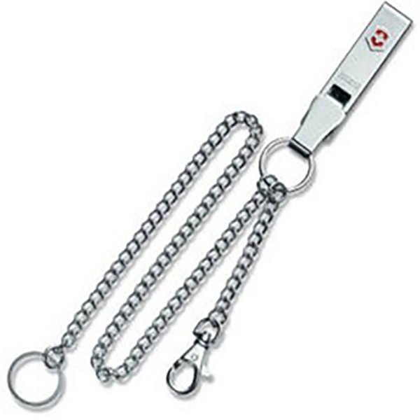 Карабін поясний з двома ланцюжками Victorinox, 4.1860