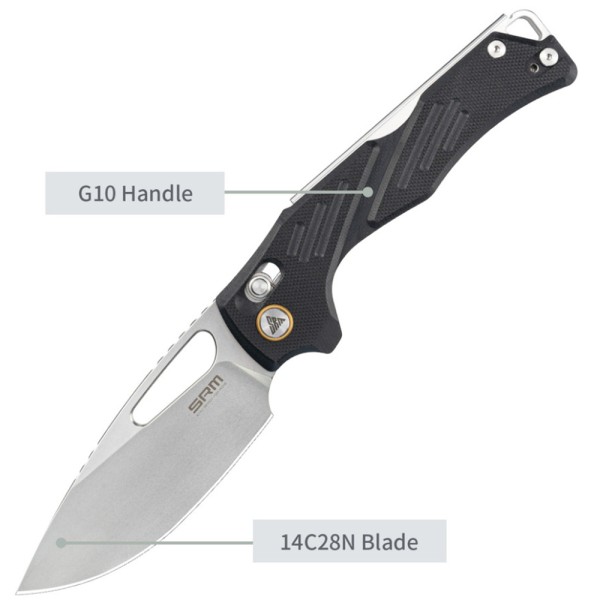 Нож SRM 239X-GB, черный