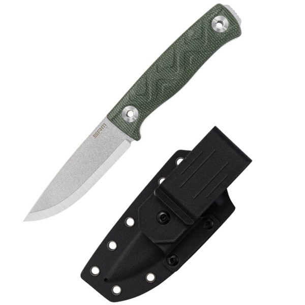 Нож SRM Bushcut 702T-MT, темно-зеленый