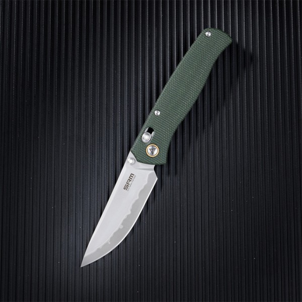 Нож SRM Medal 255L-MG2, Micarta, Laminated 140Cr steel