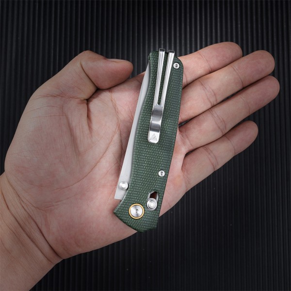 Нож SRM Medal 255L-MG2, Micarta, Laminated 140Cr steel