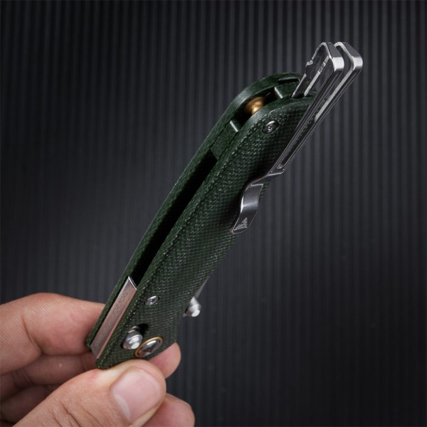 Нож SRM Medal 255L-MG2, Micarta, Laminated 140Cr steel